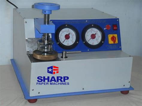 bursting strength tester manufacturer india|bursting strength tester india.